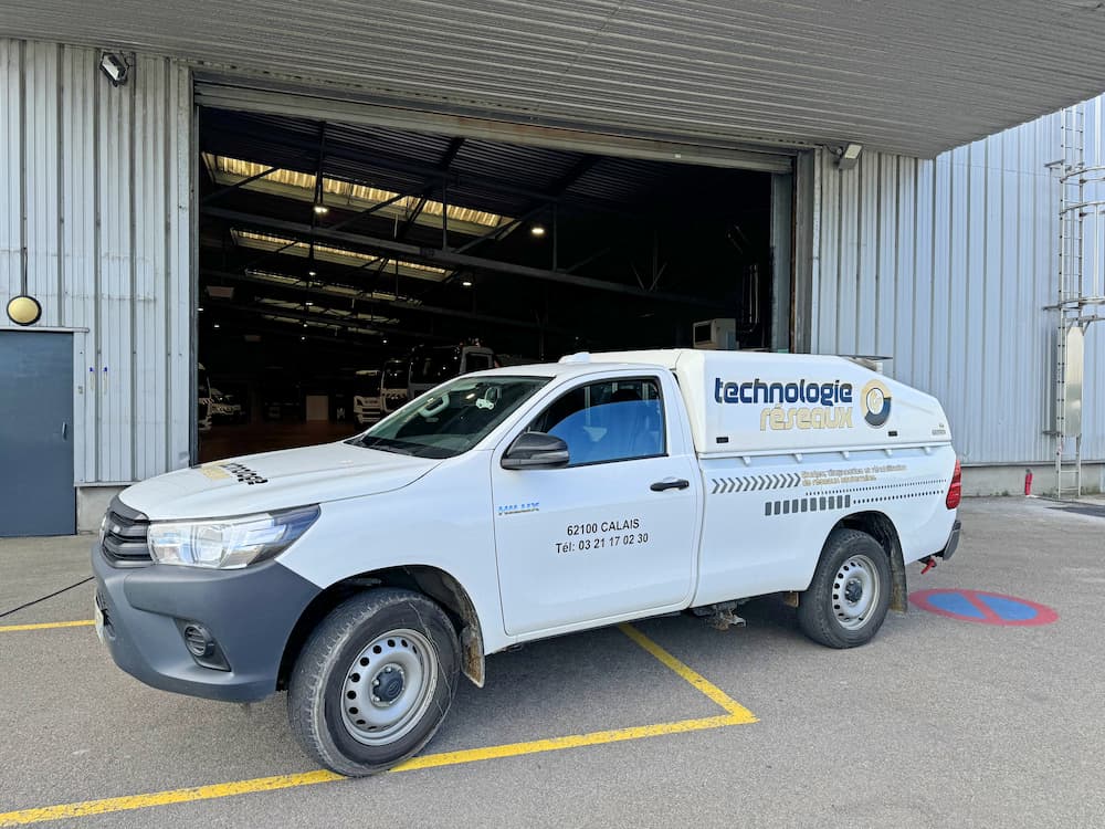 Notre pick-up <em>Hydrocureur</em>