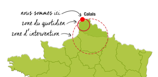 Technologie Réseaux intervient principalement sur la Côte d'Opale
